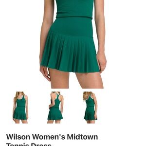 Wilson Women's Green Tennis Dress - size m